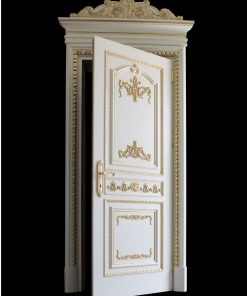 Cửa Nhựa Composite Phào Chỉ Nổi