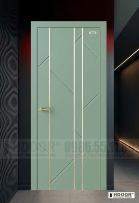 Cửa nhựa composite chỉ nẹp HDOOR-CN87